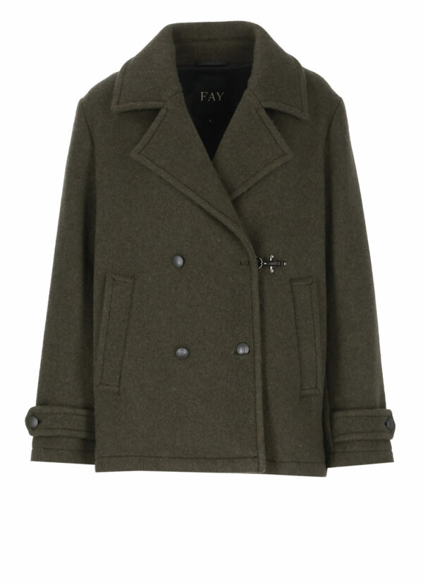 Fay Peacoat Coat