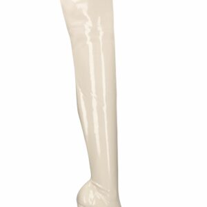 95mm Marine Latex Thigh-high Boots