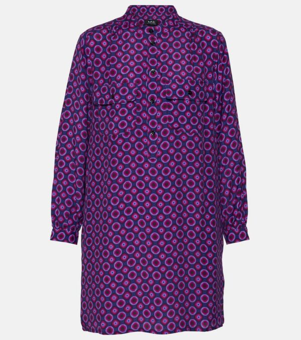 A.P.C. Mathilde printed shirt dress