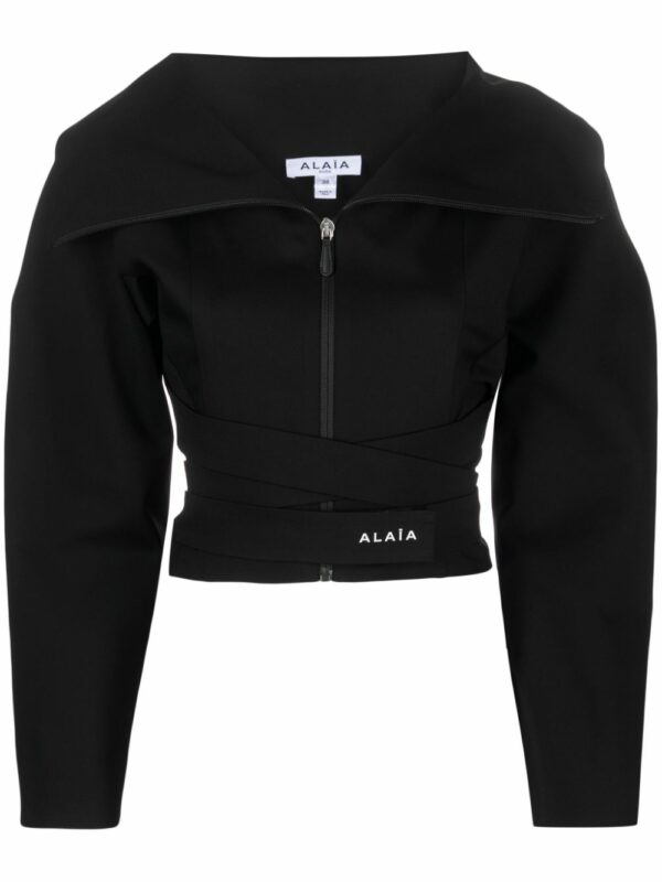 ALAÏA- Cropped Jacket