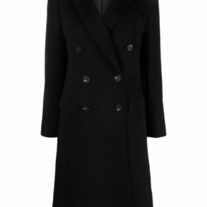 ALBERTO BIANI- Double-breasted Wool Coat