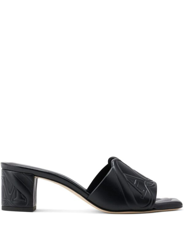 ALEXANDER MCQUEEN- Seal Leather Sandals