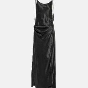 Acne Studios Satin maxi dress