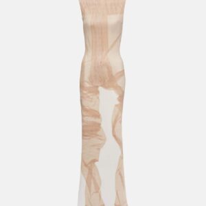 Acne Studios x Katerina Jebb printed maxi dress