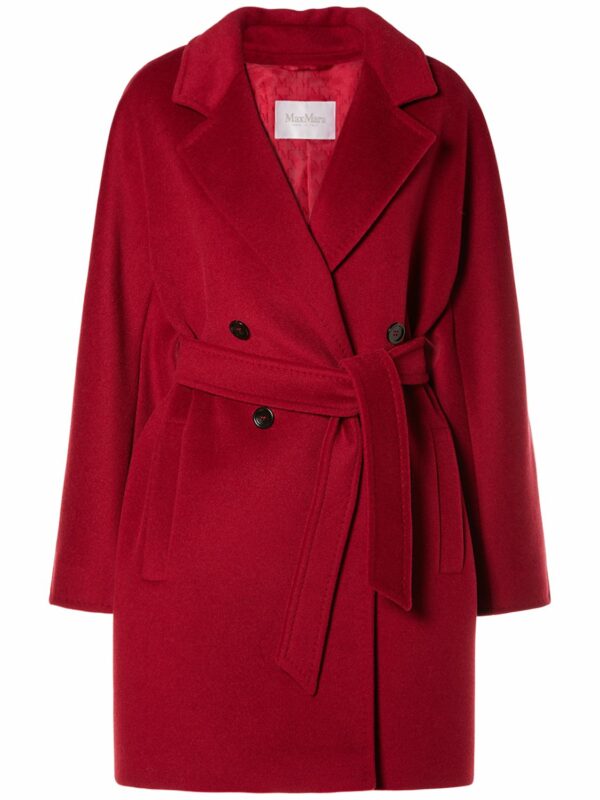 Addurre Wool & Cashmere Belted Midi Coat