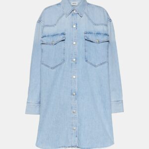 Agolde Jessa denim shirt dress