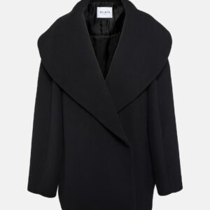 Alaïa Cocoon wrap virgin wool coat