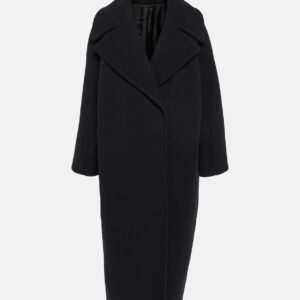 Alaïa Cocoon wrap wool coat