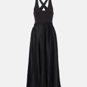 Alaïa Cotton-blend midi dress