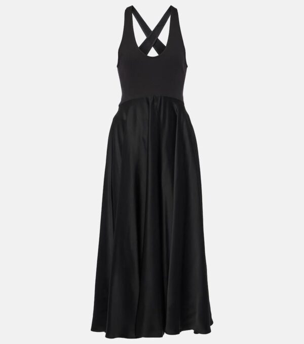 Alaïa Cotton-blend midi dress