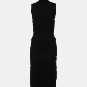 Alaïa Cutout midi dress