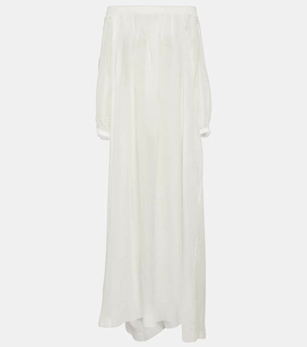 Alaïa Off-shoulder maxi dress