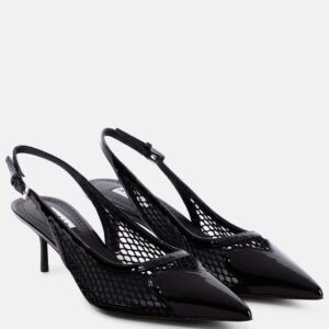 Alaïa Patent leather slingback pumps