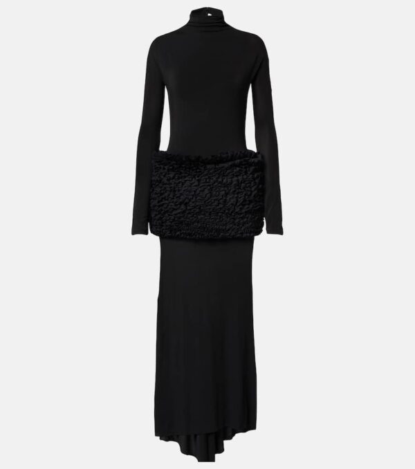 Alaïa Ruffled maxi dress