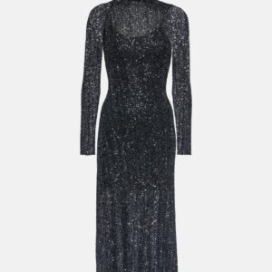 Alaïa Sequined midi dress