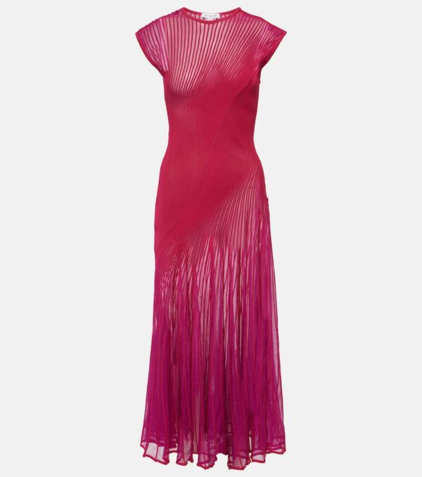 Alaïa Trompe-l'œil maxi dress