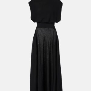 Alaïa Wool-blend midi dress