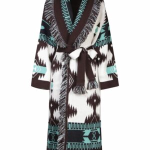 Alanui Fringed Belted Cardi-coat