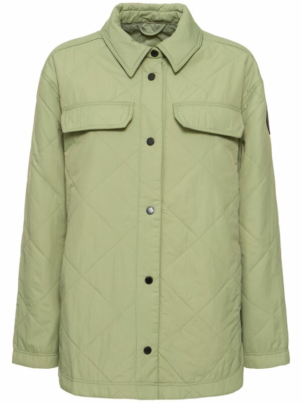 Albany Quilted Tech Shirt Jacket