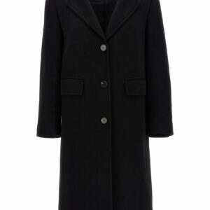 Alberto Biani Single-breasted Wool Coat