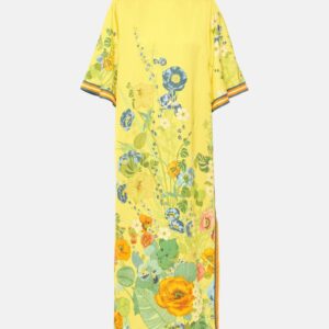 Alémais Floral midi dress