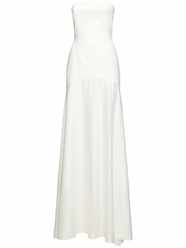 Alessandra Bonded Strapless Long Dress