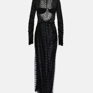 Alessandra Rich Lace maxi dress