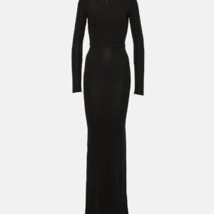 Alex Perry Asymmetric jersey maxi dress