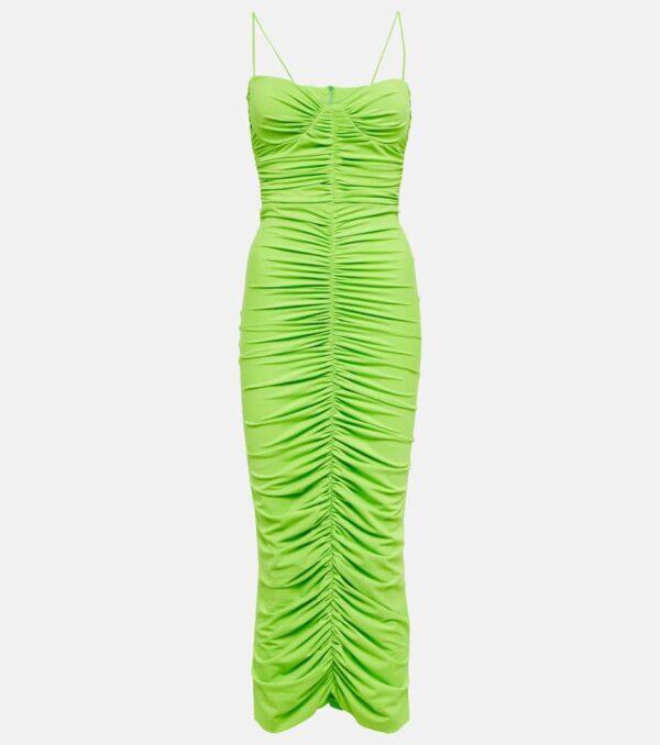 Alex Perry Everett ruched maxi dress