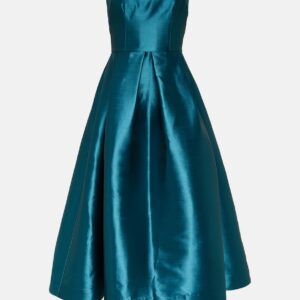 Alex Perry Strapless faille midi dress