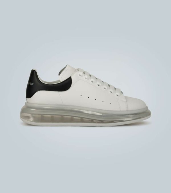 Alexander McQueen Oversized transparent sole sneakers