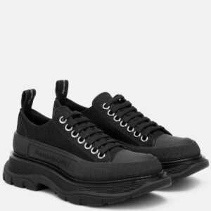 Alexander McQueen Tread Slick canvas sneakers