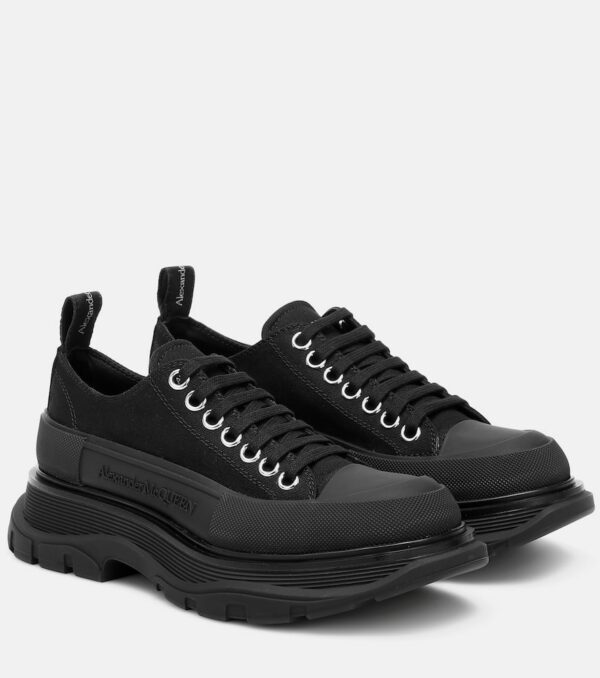 Alexander McQueen Tread Slick canvas sneakers