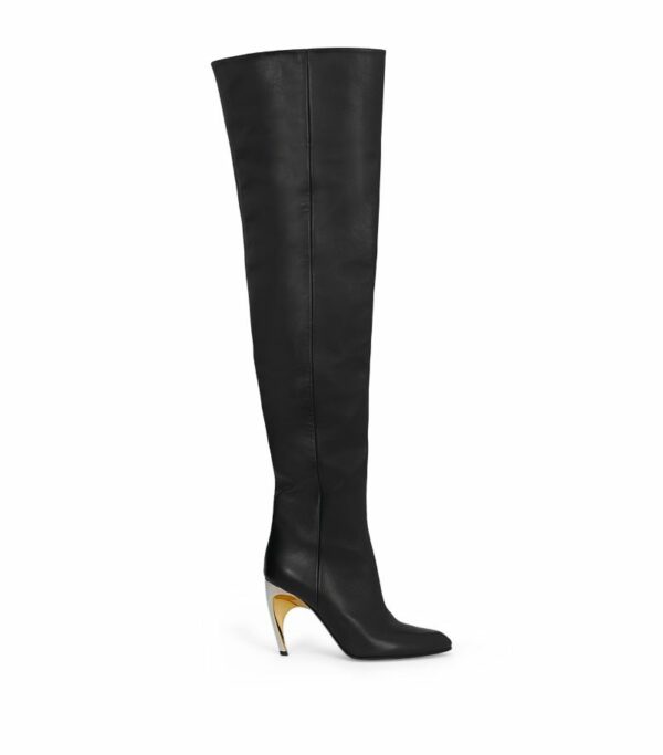 Alexander Mcqueen Thigh-High Armadillo Boots 95