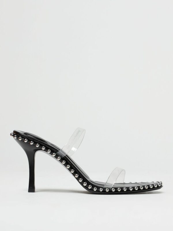 Alexander Wang Nova 85 sandals in PVC with studs