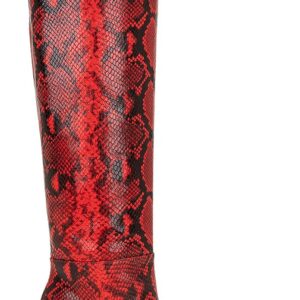 Alexander Wang Viola 65 Slouch Boot in Red. Size 36.5, 37.5, 38.5, 39.