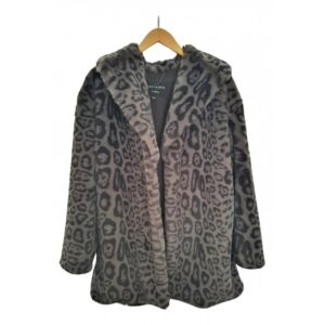 All Saints Faux fur coat