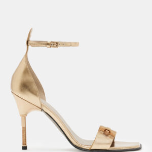 Allsaints Betty Metallic Heeled Sandals