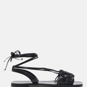 Allsaints Donna Leather Rope Strappy Sandals