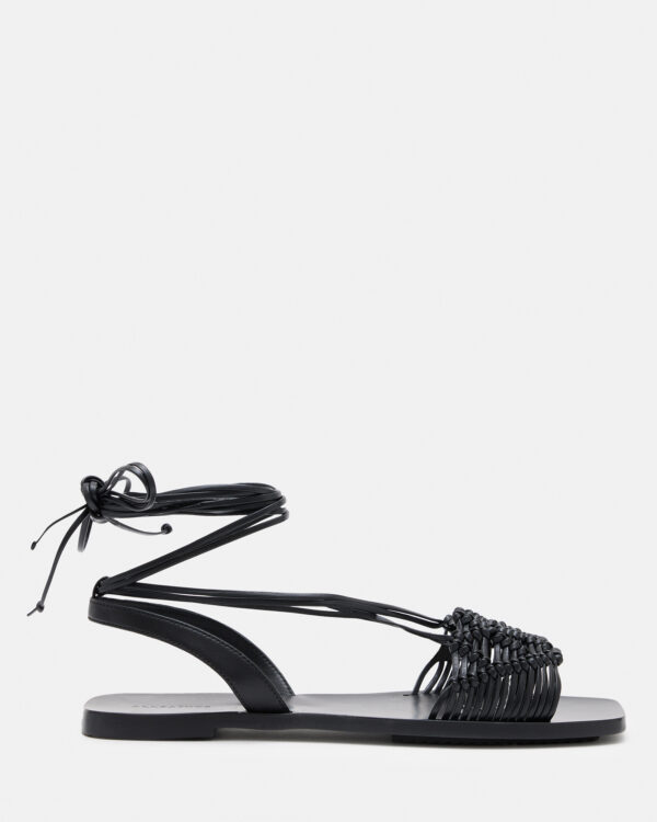 Allsaints Donna Leather Rope Strappy Sandals