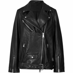 Allsaints Leather Billie Biker Jacket