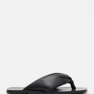 Allsaints Loop Knotted Leather Sandals