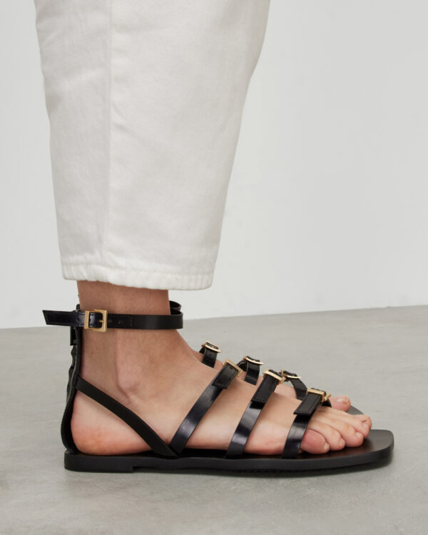 Allsaints Lore Leather Gladiator Sandals