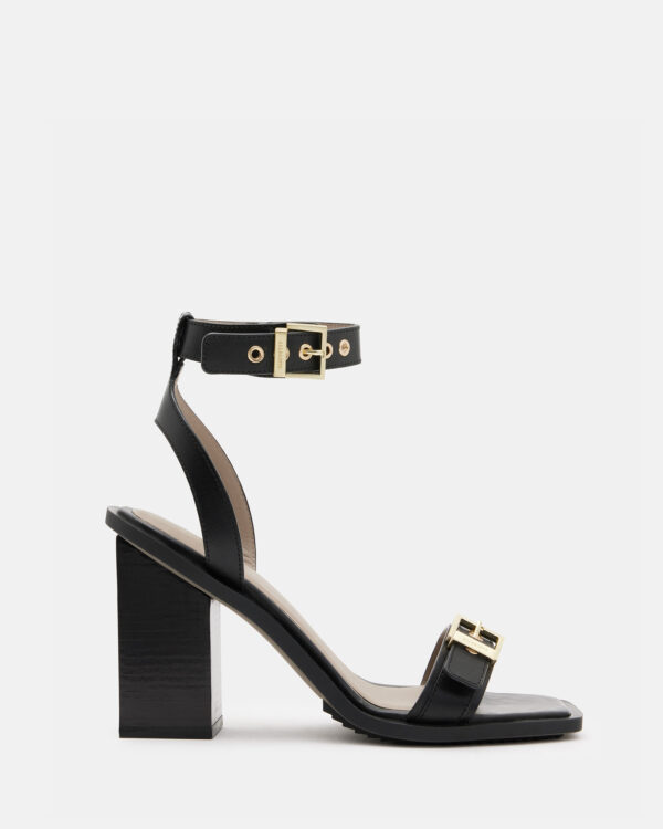 Allsaints Pamela Leather Heel Sandals