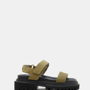 Allsaints Rory Chunky Suede Velcro Sandals