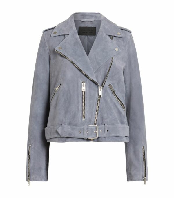 Allsaints Suede Balfern Biker Jacket