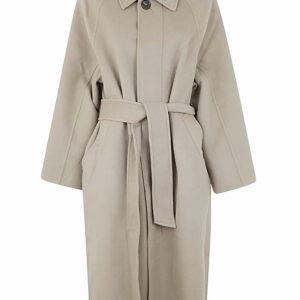 Ami Alexandre Mattiussi Long Belted Coat