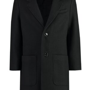 Ami Alexandre Mattiussi Single-breasted Wool Coat