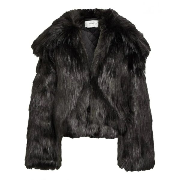 Ami Faux fur coat