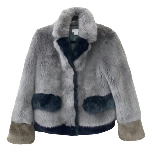 Anthropologie Faux fur coat